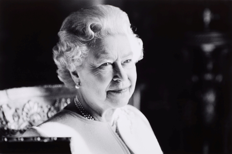 Portrait of Queen Elizabeth II (shared by The Royal Family)